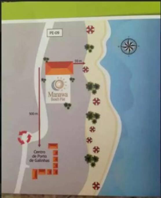 Manawa A16 Apartment Porto de Galinhas